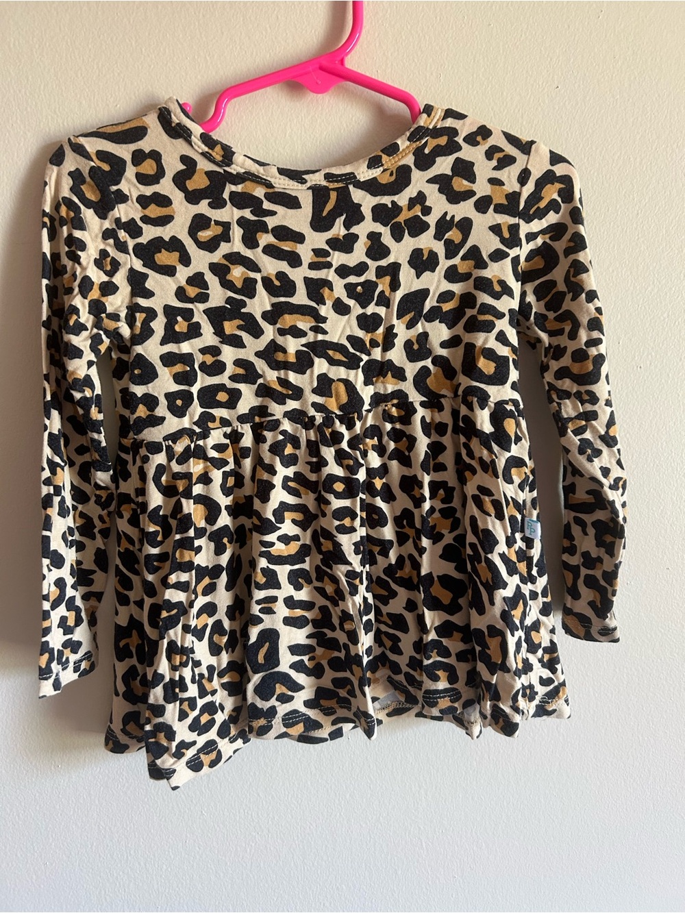 Posh Peanut Cheetah Bamboo Long Sleeve
